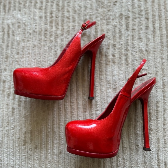 YSL Tribute High Slingback Heels size 36.5 - Picture 5 of 6